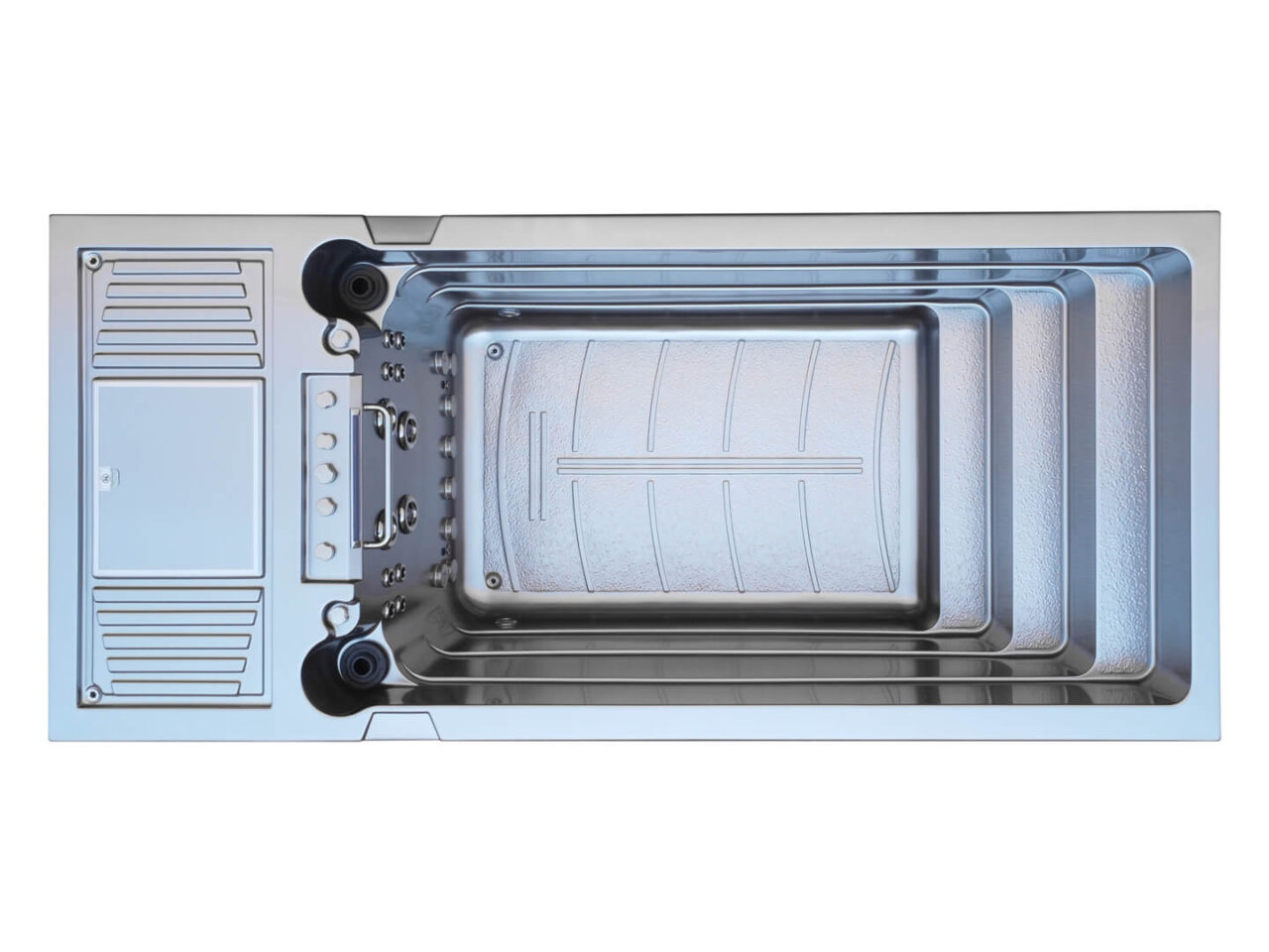Swim Spa Infinitas SP5000 Becken in Silber