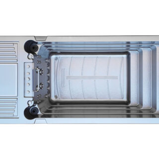 Swim Spa Infinitas SP5000 Becken in Silber